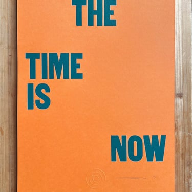 The Time is Now