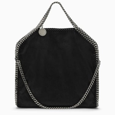 Stella Mccartney Black Falabella Fold Over Bag Women