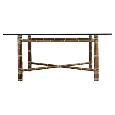 McGuire Organic Modern Rectangular Bamboo Dining Table