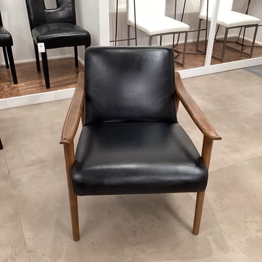 West Elm Leather Chair