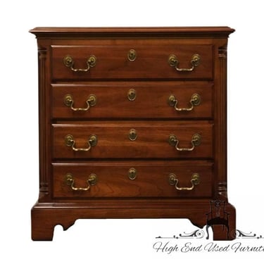 NATIONAL / MT. AIRY Solid Cherry Early American Traditional Style 26" Four Drawer Nightstand 1092-270 