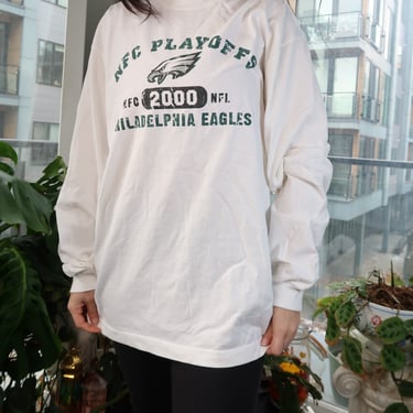 Vintage 2000 Eagles NFC Playoffs Long Sleeve Tee