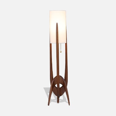 John Keal Sculptural Trident Table Lamp for Modeline of California