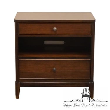 DREXEL HERITAGE Contemporary Modern Rustic 28" Two Drawer Nightstand 260-260-1 