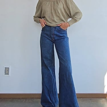 1970s Wide Leg Denim (S)