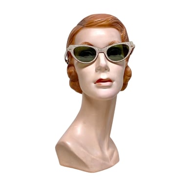 Vintage Cat Eye Sunglasses with Case Rx-able Lenses Keo Women main image 2