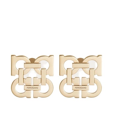 Ferragamo Women Four Gancini Clip On Earrings
