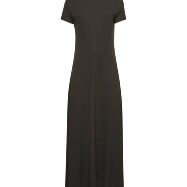 Toteme Women Black Fluid Jersey Long Dress
