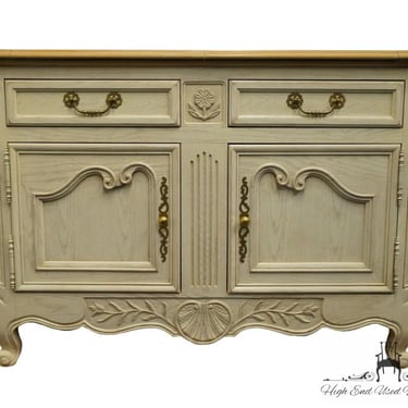 CENTURY FURNITURE Cream / Off White Painted French Provincial Style 79