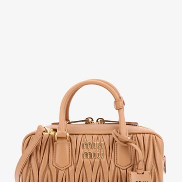 Miu Miu Woman Miu Miu Woman Beige Handbags