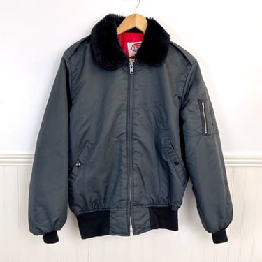 1980s vintage Dickies black jacket - mens size XL 