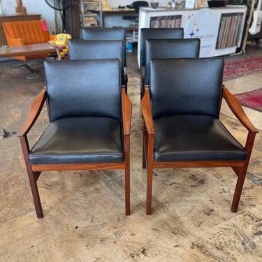 Mid Century Teak Dining Chairs Designed by Kofod Larsen for GPlan