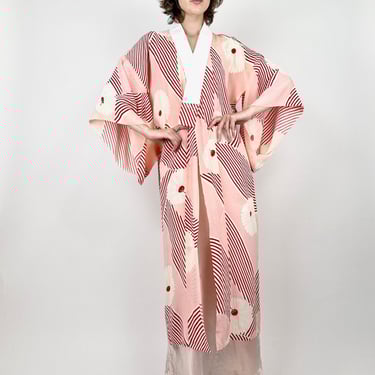 Wrapped In Love Floral Silk Kimono Duster