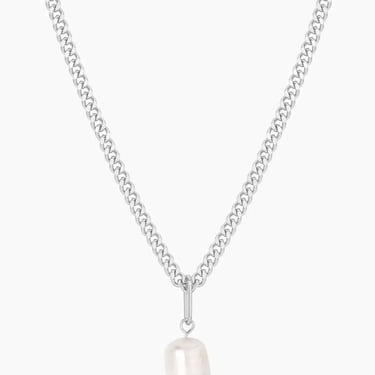 Thatch - Colette Pearl Necklace - Rhodium