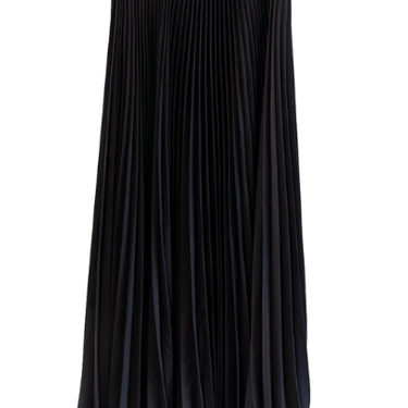 Holiday Satin Midi Skirt