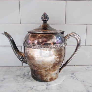 Vintage Eton Silver-plated Tea Pot 