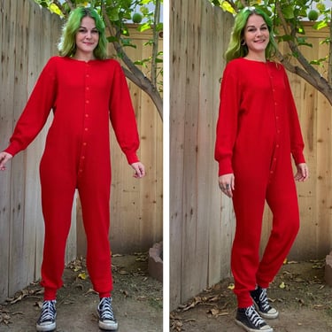 Vintage 1970’s Red Long Johns 