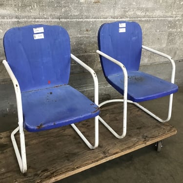 Pair of Steel Chairs (Seattle)