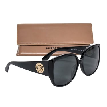 Burberry - Black Oversized Sunglasses