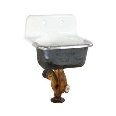 American Standard Cast Iron Janitor or Slop Sink with Stand Pipe