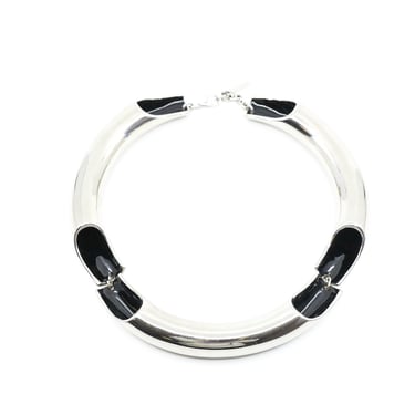 Balenciaga Segmented Tube Necklace