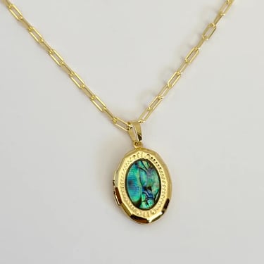 Tramps + Thieves Girl and the Sea Locket Necklace