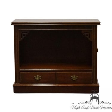 LANE FURNITURE Bookmatched Banded Mahogany Traditional Style 27