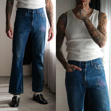 00s Levi's 517 flare black denim Y2K 日本製 00s Levi's 517 ブラック フレアデニムパンツ y2k W30 - メルカリ