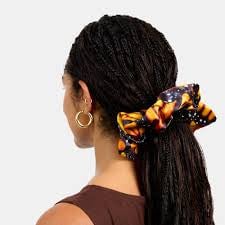 Chunks Scrunchie Large Monarch