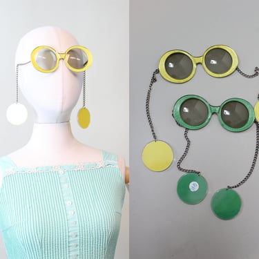 1960s Je-Dol chain NOVELTY sunglasses | new summer 