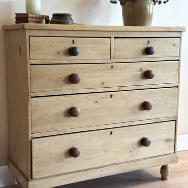 Antique English Pine Dresser 