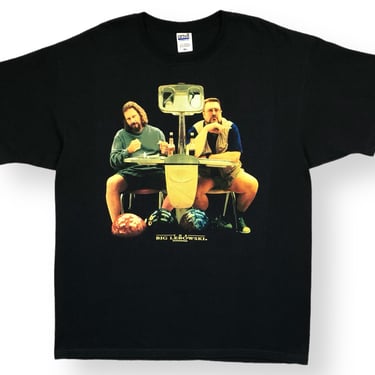 Vintage 1998 The Big Lebowski RARE Big Print Movie Promo Graphic T-Shirt Size XL 