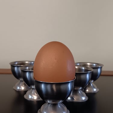 Danish Modern Egg Cups Set of 6 