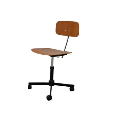 Danish Teak Kevi Desk Chair  by Jorgen Rasmussen 