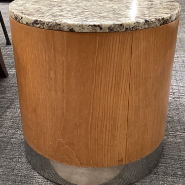 Granite Top Side Table
