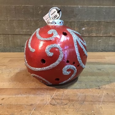 Large Ceramic Christmas Ornament Lantern (Tacoma)