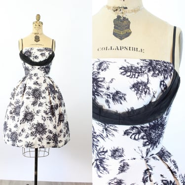 1950s LORRIE DEB cotton pique dress xxs | new summer 