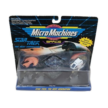 Micro Machines Space Star Trek Next Generation Borg Set #4 Galoob 1994 65825 (M2 