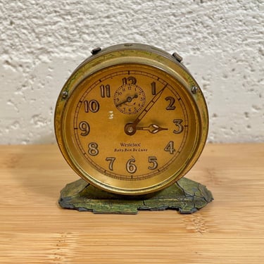 1928 Westclox Baby Ben DeLuxe Alarm Clock, Style 2 with | Deco2Go