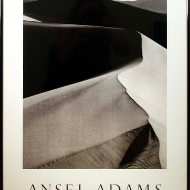 Ansel Adams Vintage National Gallery of Art 1985/86 Art Exhibition Poster Framed 