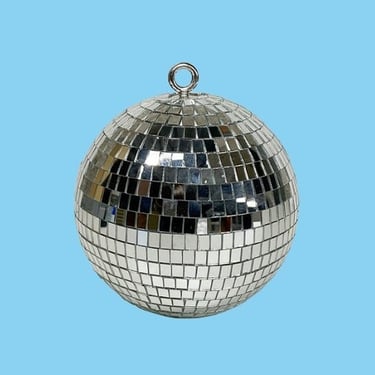 Vintage Disco Ball Retro 1990s Contemporary + Small + Round + Mirrored Ball + Party and Ceiling Decor + Backdrop and Prop + Party Supplies 