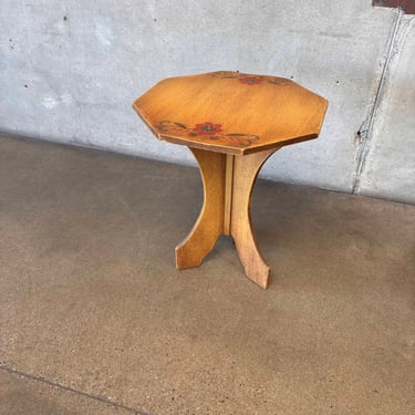 1930s Coronado Tall Lamp Table