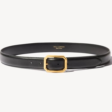 Anais Belt - Black/Brass