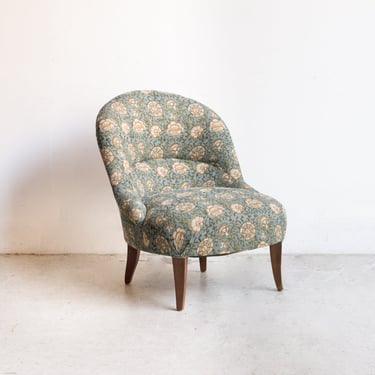 Vintage Block Print Crapaud Chair | Nisa Lush