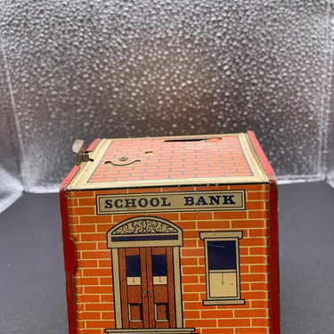 1940s Lithograph School Bank 