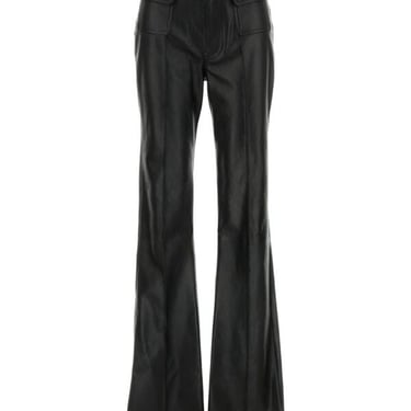 Tom Ford Women Grain Lux Goat Leather Pants With Patch Pockets