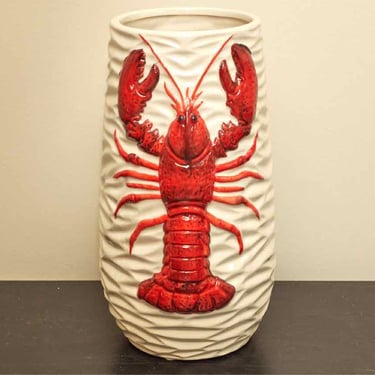 Ceramic Lobster Vase