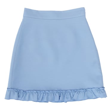 2016 Gucci Crepe Ruffle Skirt