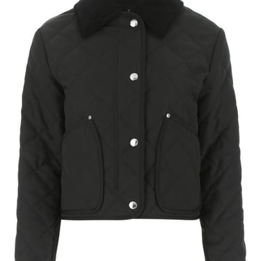 Burberry Woman Black Polyester Jacket
