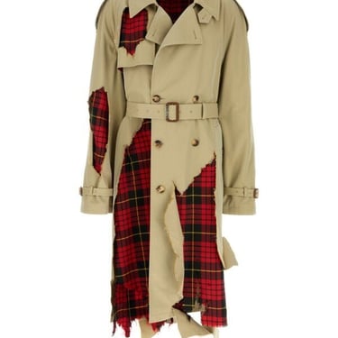 Alexander Mcqueen Man Dstressed Trenchcoat